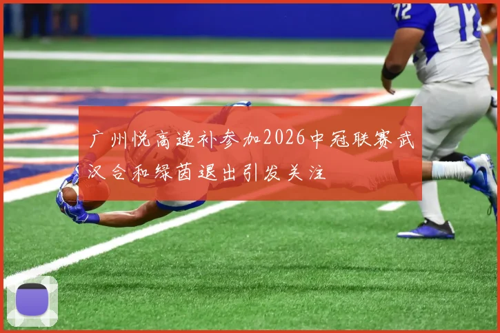 广州悦高递补参加2026中冠联赛武汉合和绿茵退出引发关注